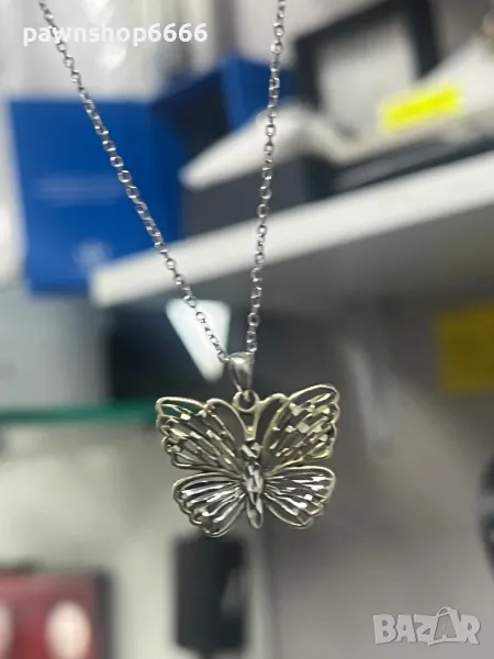 Сребърно колие 925, снимка 1