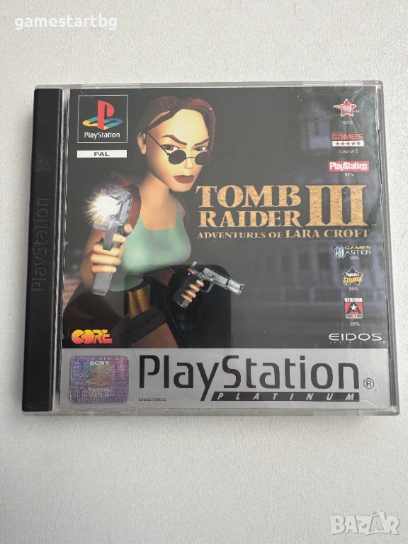 Tomb Raider III за PS1, снимка 1