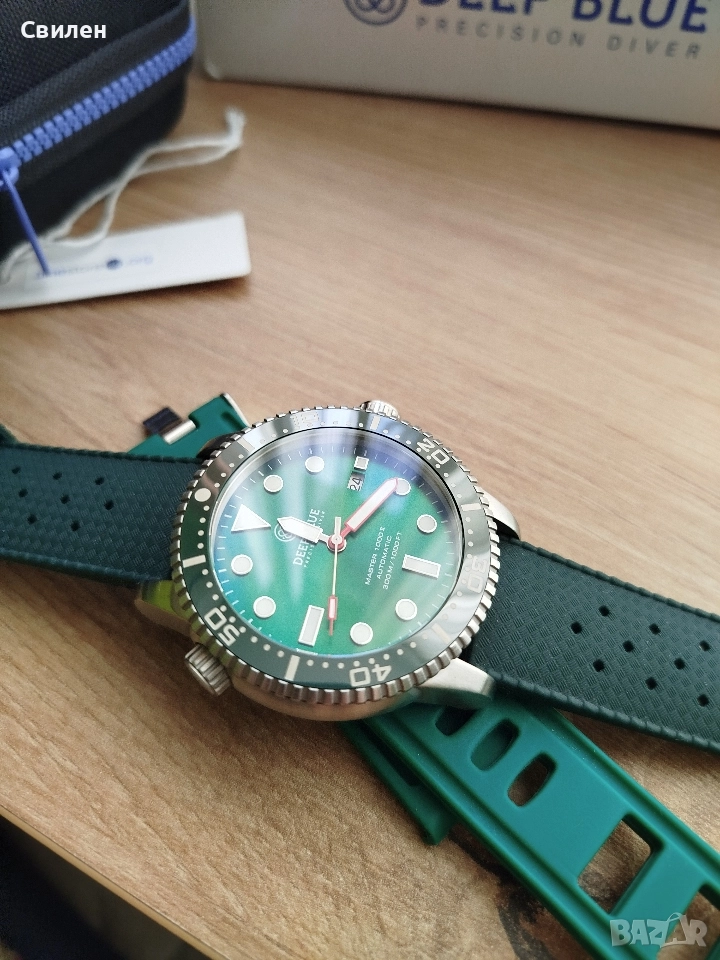 Deep Blue Master Diver 1000 automatic watch , снимка 1