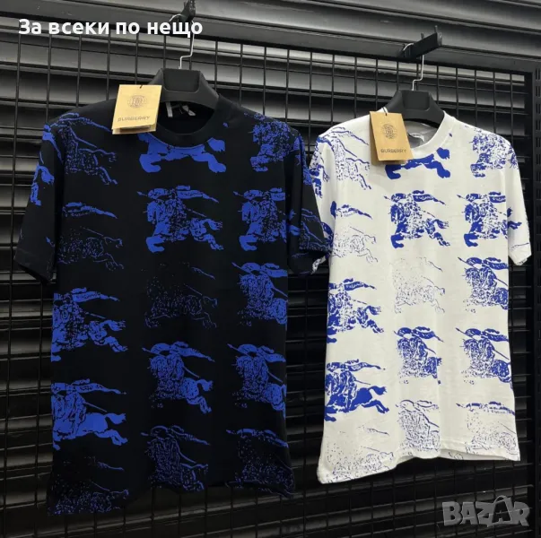 Burberry Мъжка Тениска👕Мъжка Блуза С Къс Ръкав Бърбъри - 2 Налични Цвята Код D1785, снимка 1