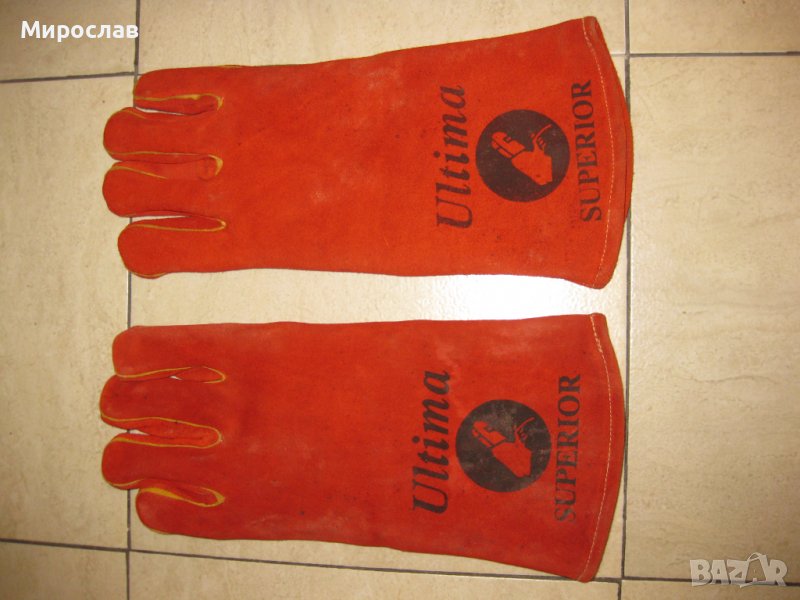 Кожени ръкавици за заваряване, снимка 1