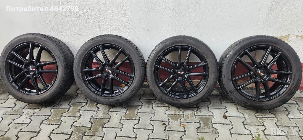 Зимни гуми с джанти 235/50R18 101V Firestone Winterhawk 4, снимка 1