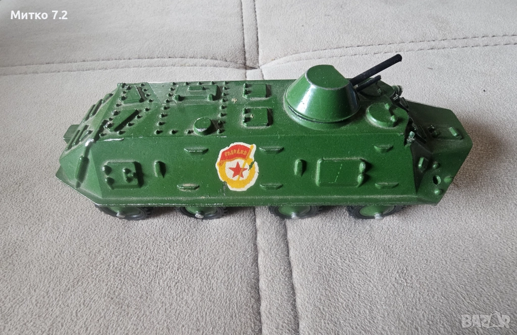  МЕТАЛНА КОЛИЧКА - БТР  СССР, снимка 1