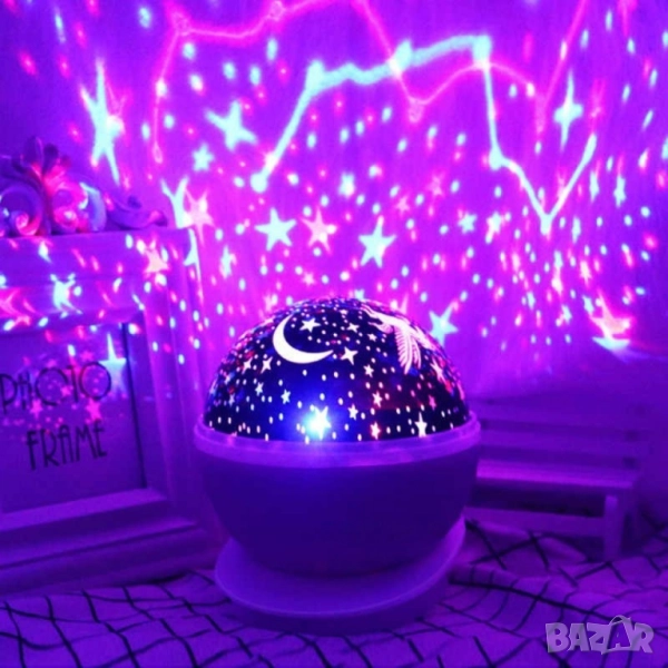 Нощна лампа детски планетариум, снимка 1