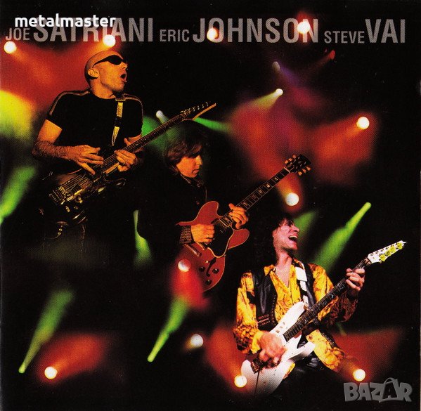 J. Satriani, E. Johnson, S. Vai - G3 - Live In Concert (1997), снимка 1