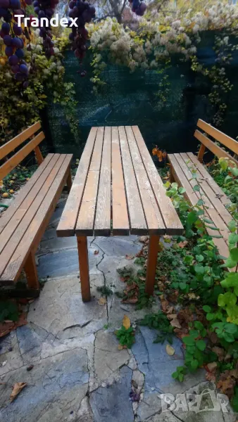 Маса с две пейки 235 см., снимка 1