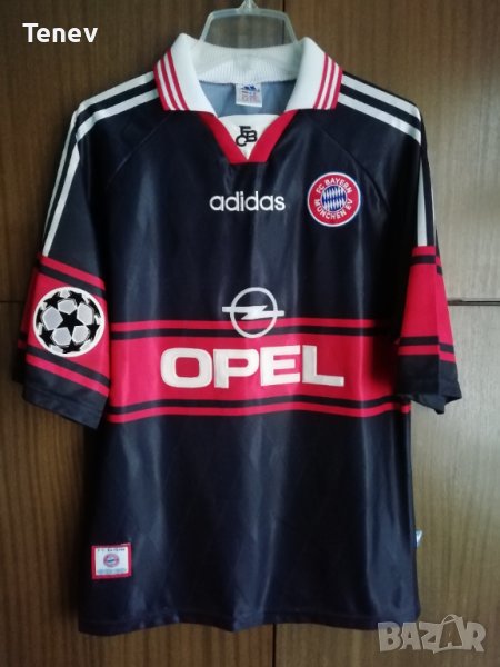 Bayern Munich Adidas 1997-1999 оригинална тениска фланелка Шампионска Лига Байерн Мюнхен ретро , снимка 1