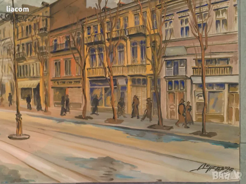 ПЕТЪР ДОНЕВ - градски пейзаж, снимка 1