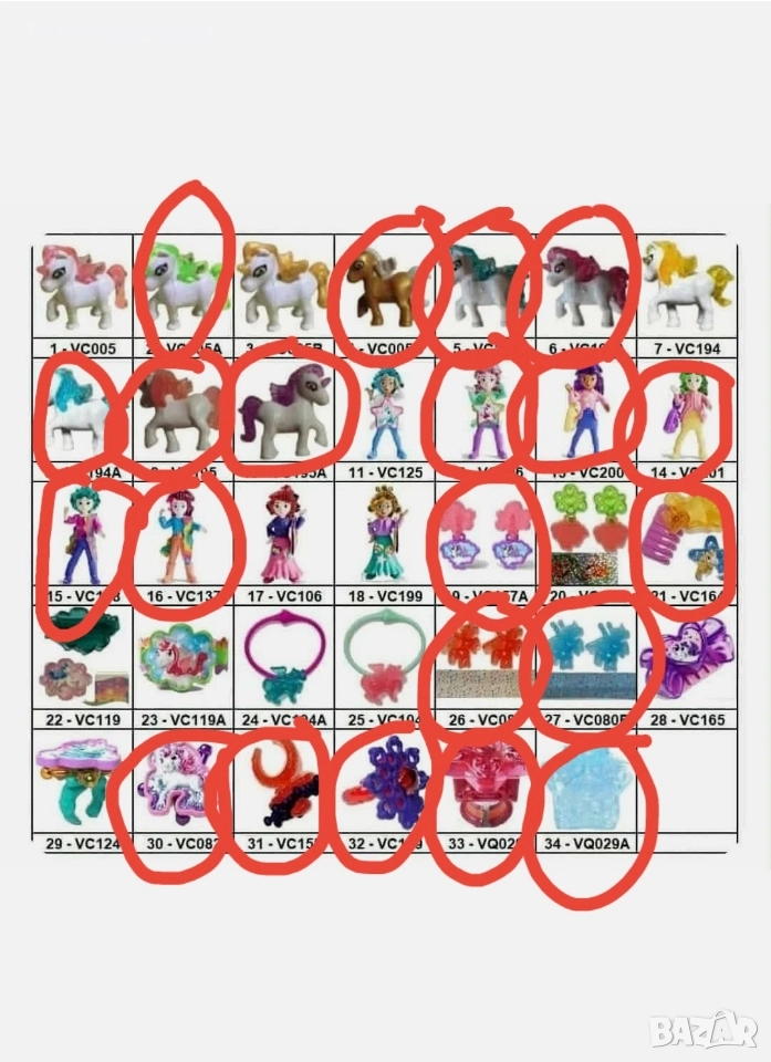 Играчки от Kinder яйца, снимка 1