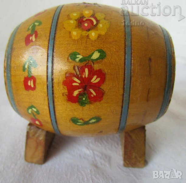  буре бъчва буренце и стара дървена барутница, дървен нож за писма, снимка 1