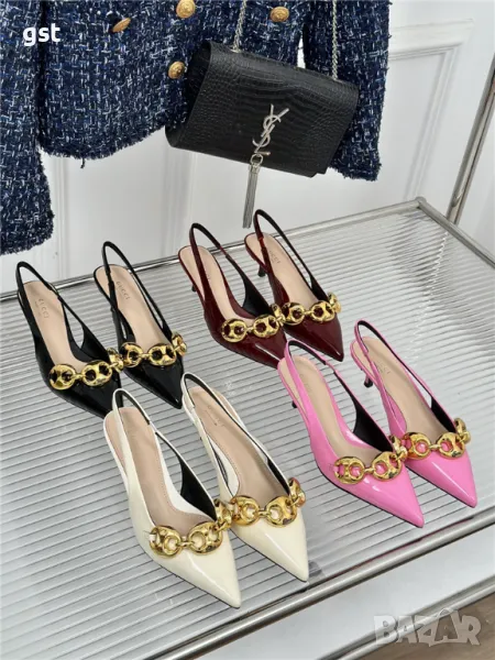 Редки Gucci Official Women shoes дамски обувки ток , снимка 1