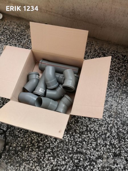 Pvc части ф75°, снимка 1