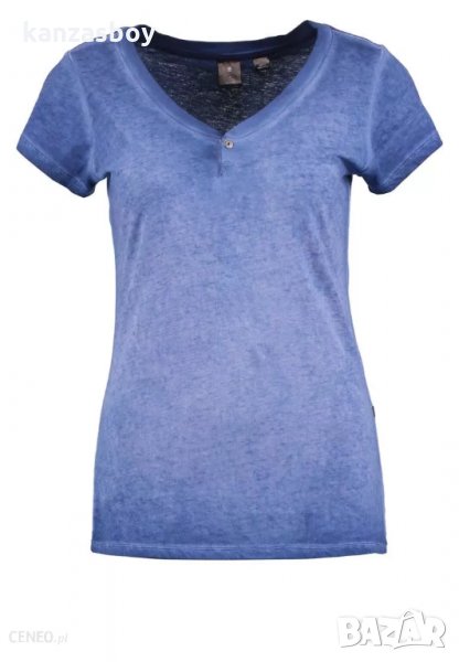 G-star REPIZ SP SLIM V T S/S - страхотна дамска тениска КАТО НОВА, снимка 1