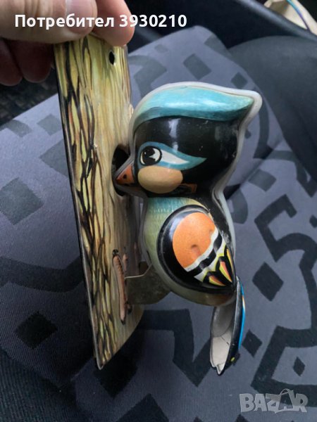 Метална механична играчка КЪЛВАЧ 18см, снимка 1