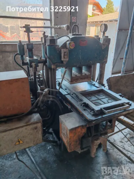 Машини за производство на мити и шлайфани мозаечни плочи 30/30/3, снимка 1