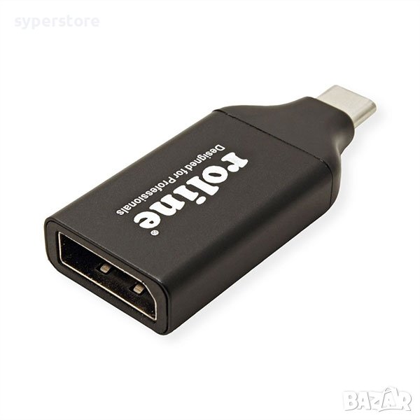 Адаптер USB3.1 C to DP Adapter, 4K60Hz Roline SS300774, снимка 1