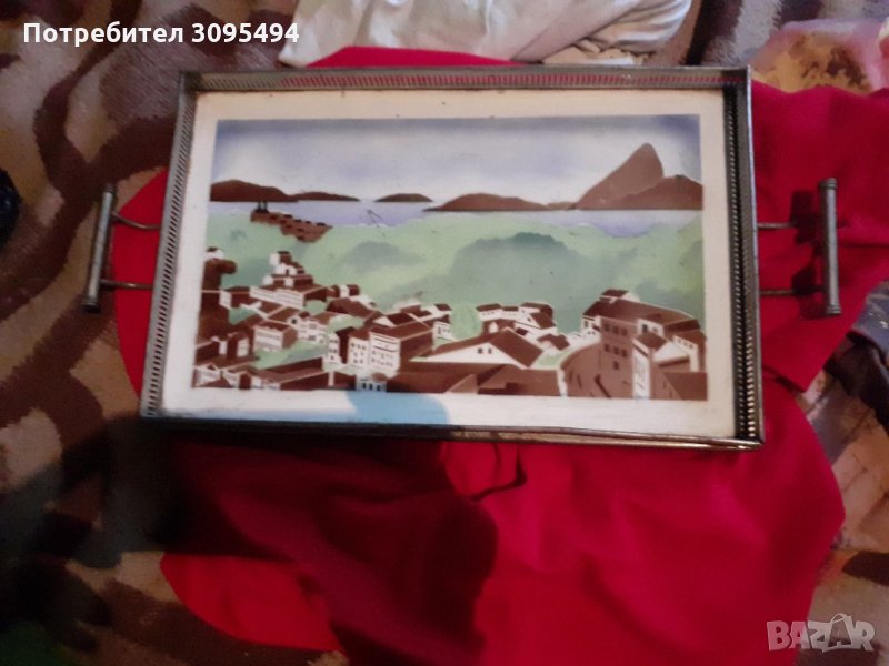 ПОРЦЕЛАНЕН ПОДНОС. ЧЕХОСЛОВАКИЯ. , снимка 1