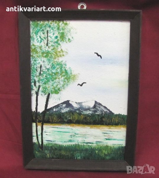 80-те Оригинална Картина масло, снимка 1