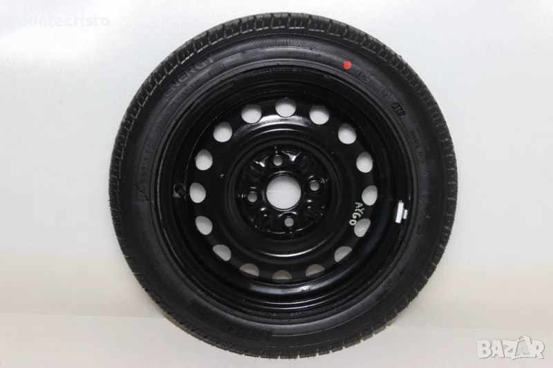 Резервна гума Toyota Aygo (2005-2012г.) 14 цола / 4x100 54.1, снимка 1