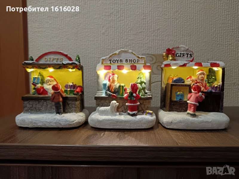 Коледни LED светещи мини сцени на MAGIC VILLAGЕ., снимка 1