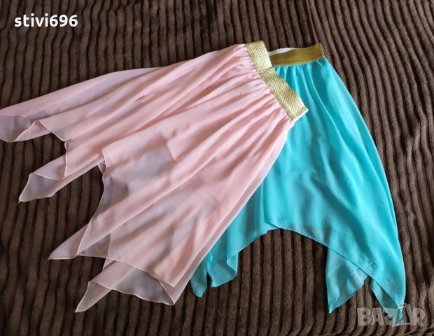 Пола синя -розова ново.6/8/10/12/14/16, снимка 2 - Поли - 33009515