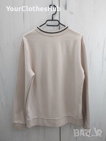 A.P.C. RUE MADAME PARIS S size Мъжка бежова блуза, снимка 6 - Блузи с дълъг ръкав и пуловери - 52925915