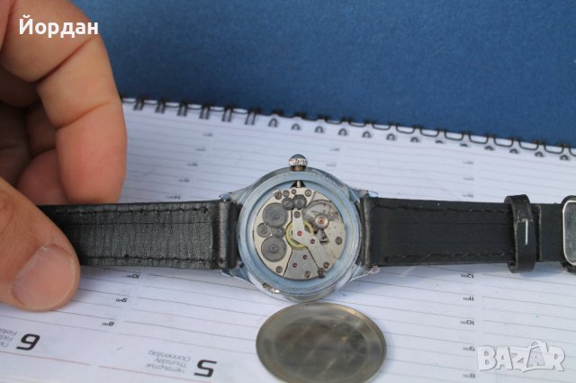 СССР мъжки часовник  ''Слава'' 36мм , снимка 11 - Мъжки - 40521250