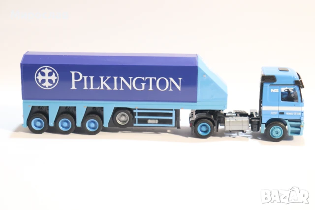 AMW H0 1/87 MERCEDES ACTROS КАМИОН МОДЕЛ ТРАНСПОРТ НА СТЪКЛО, снимка 7 - Колекции - 46582332