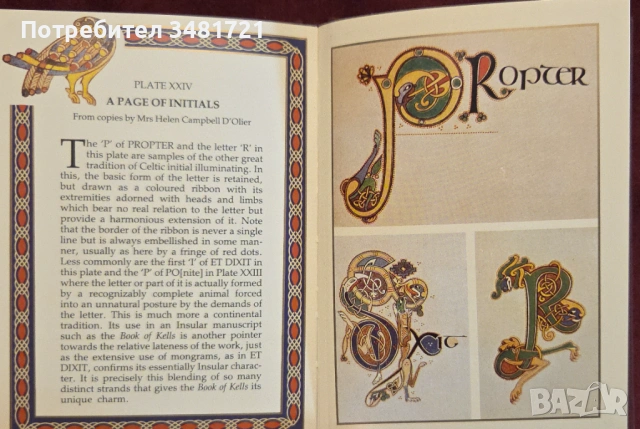 The Book of Kells, снимка 9 - Енциклопедии, справочници - 53251575