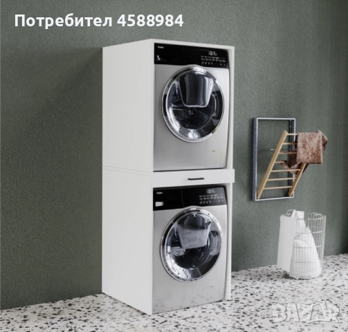 Шкаф за пералня и сушилня с чекмедже , снимка 1