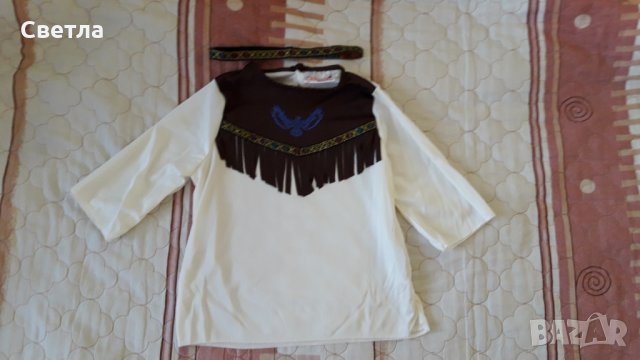Нов индиански костюм за 4, 6 години, снимка 3 - Детски комплекти - 32783669