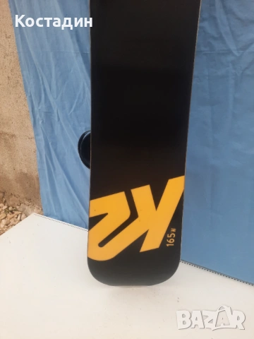 сноуборд  K2  с автомати  165Wсм, снимка 8 - Зимни спортове - 53350134