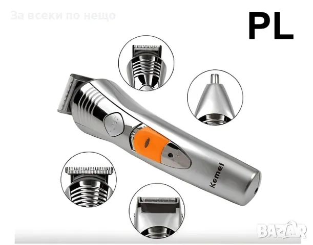 Комплект за подстригване 7 в 1 Kemei KM-580A – Мултифункционално решение за стил и грижа Код P359, снимка 4 - Машинки за подстригване - 49817139