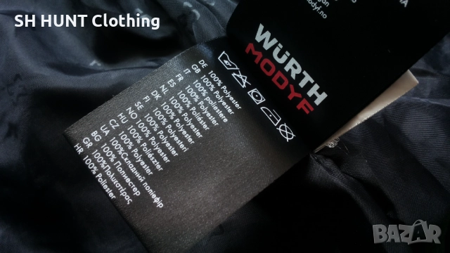 WURTH MODYF Performance Winter Jacket Waterproof размер L работно яке водонепромокаемо W4-175, снимка 17 - Якета - 52037666