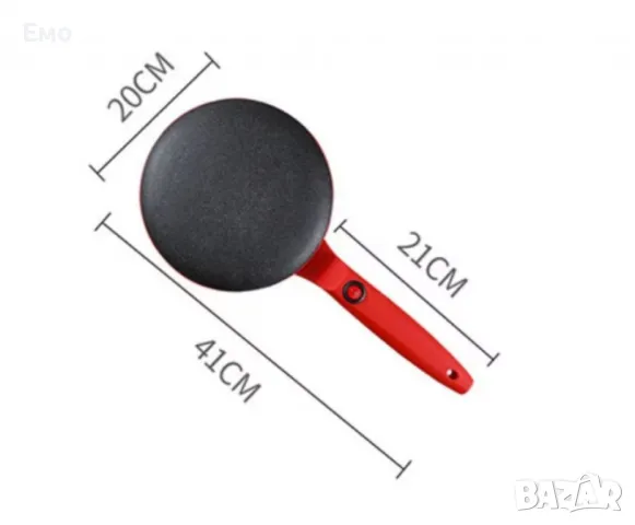 Електрически тиган за палачинки и пролетни рулца TV515 - 500W - Гаранция 12 Месеца , снимка 2 - Други - 48267375