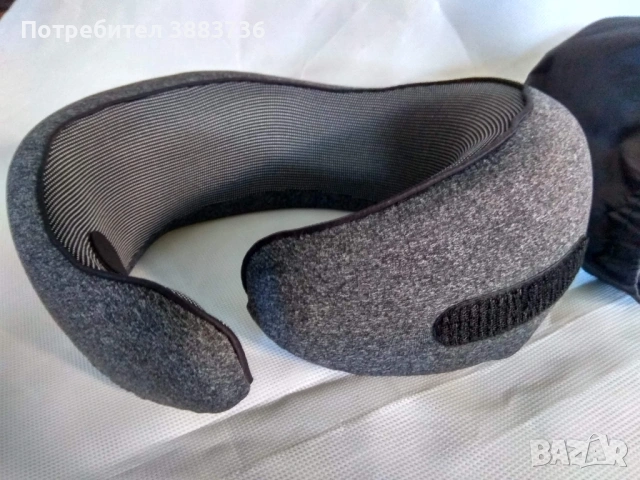 Възглавница за път Gab с мемори пяна и калъф, снимка 4 - Самолетни екскурзии - 53531333