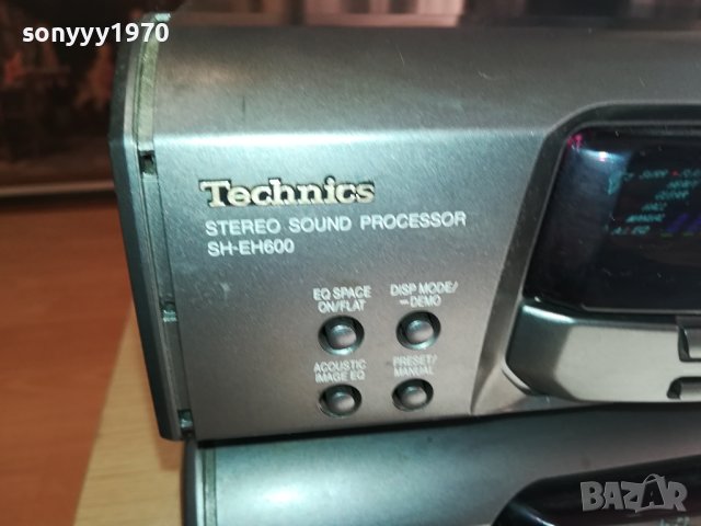 TECHNICS AMLIFIER+TECHNICS PROCESSOR-SWISS 2012231607, снимка 7 - Ресийвъри, усилватели, смесителни пултове - 43489166