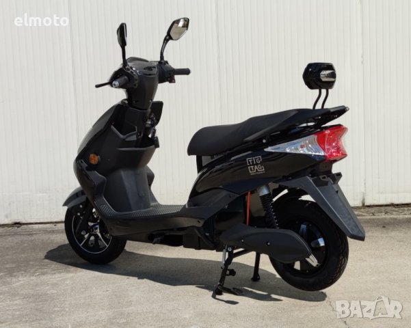 Електрически скутер модел EM006 в черен цвят, снимка 6 - Мотоциклети и мототехника - 43957113
