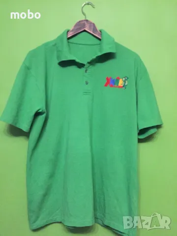 Зелен тишърт, размер  „ХL „  в надпис Хиполенд,с къс ръкав , снимка 1