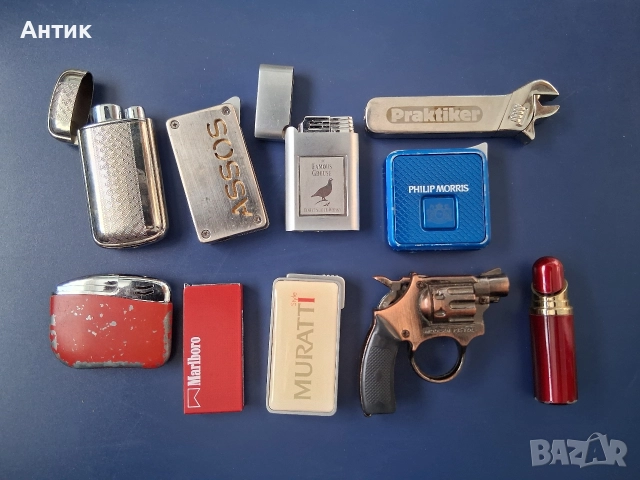 ЛОТ Стари Метални Запалки 10 Броя , снимка 7 - Колекции - 52847078