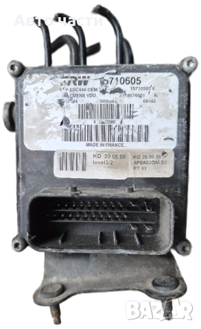 ABS за Peugeot 407, TRW, 15710605, 9661702380, 15710505-E, 04772473, 9404541 K98