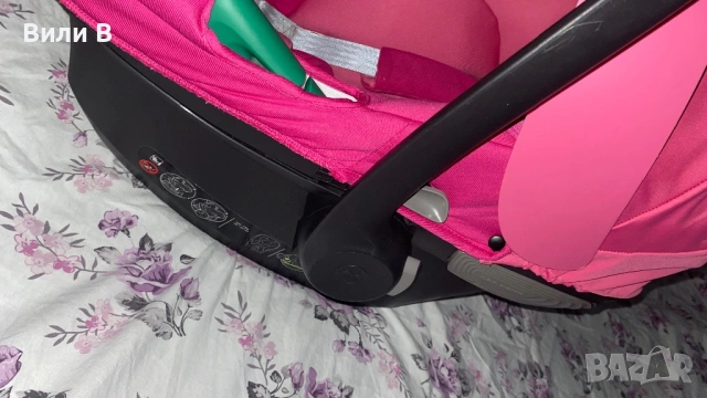 Столче за кола Cybex Aton S2 i-Size + база Isofix, снимка 3 - Столчета за кола и колело - 53516876