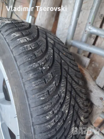 Четири зимни гуми 2021г с джанти 16 ц. Audi A3 , снимка 3 - Гуми и джанти - 49334714