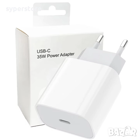 Зарядно за телефон 220v Digital One SP01137, 35W за iPhone 16, iPhone 16 Pro, iPhone 16 Pro Max, Typ, снимка 6 - Оригинални зарядни - 52717927