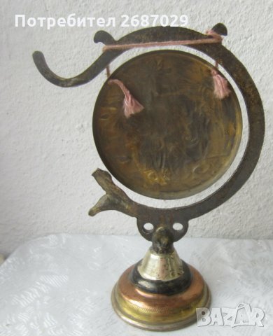 Гонгове:  ГОНГ със змия и камила метал бронз месинг,   пепелник с камила, снимка 5 - Статуетки - 33393716