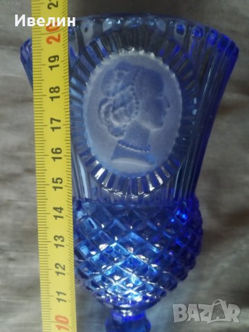 уникална кристална чаша, снимка 3 - Антикварни и старинни предмети - 32750599