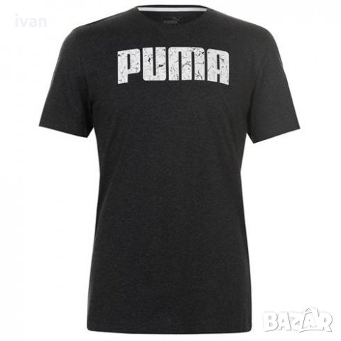 Puma No 1 Logo Tee, dark Greey M Размер, снимка 1 - Тениски - 31389082