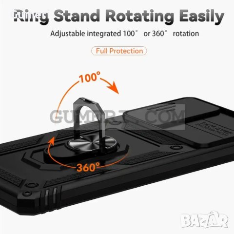 Хибриден Кейс с Капак и Ринг за Xiaomi Redmi Note 11 Pro 4G, снимка 7 - Калъфи, кейсове - 43971551