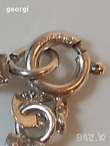 Сребърно колие с висулка , снимка 14 - Колиета, медальони, синджири - 39341179