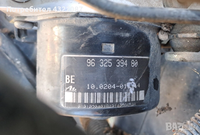 ABS модул за Пежо / Peugeot 206 2.0HDI 90к.с RHY, снимка 2 - Части - 51487077